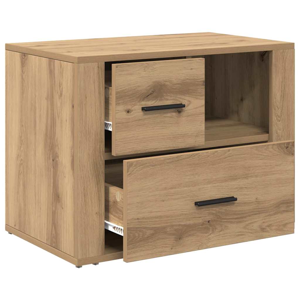 Bedside Cabinet Artisan oak 60 x 36 x 45 cm Engineered wood